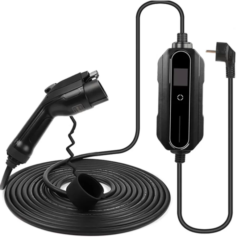 Borne de recharge mobile - chargeur mobile Helectron S116 - 12m - 6 à 16A – Type 1 – 3,7kW – Prise domestique