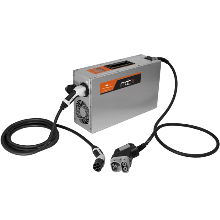 DESIGNWERK - Chargeur mobile DC 22kW - CHAdeMo et CCS Type2 - MDC22 - Courant continu DC - 0050.001