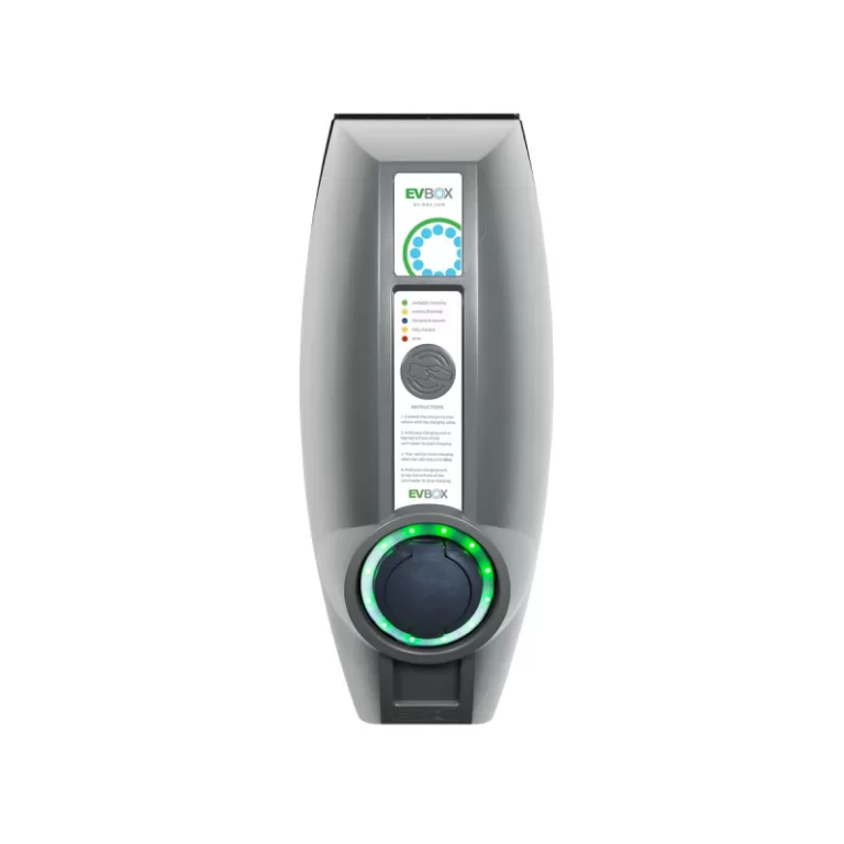 EVBOX Borne de recharge BusinessLine - 7,4 ou 22kW - Autostart - monophasée ou triphasée