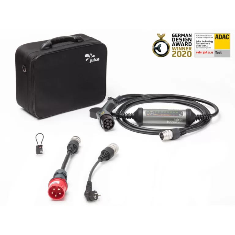 JUICE BOOSTER 2 - Pack M - Borne mobile de recharge 22kW - Type 2 - câble 5m