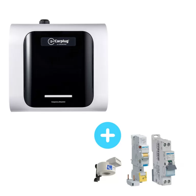 Pack Borne de Recharge CIRCONTROL eNext S - 2,3kW à 7,4kW - monophasé 10A-32A + Protections 7,4Kw + Charge dynamique BEON