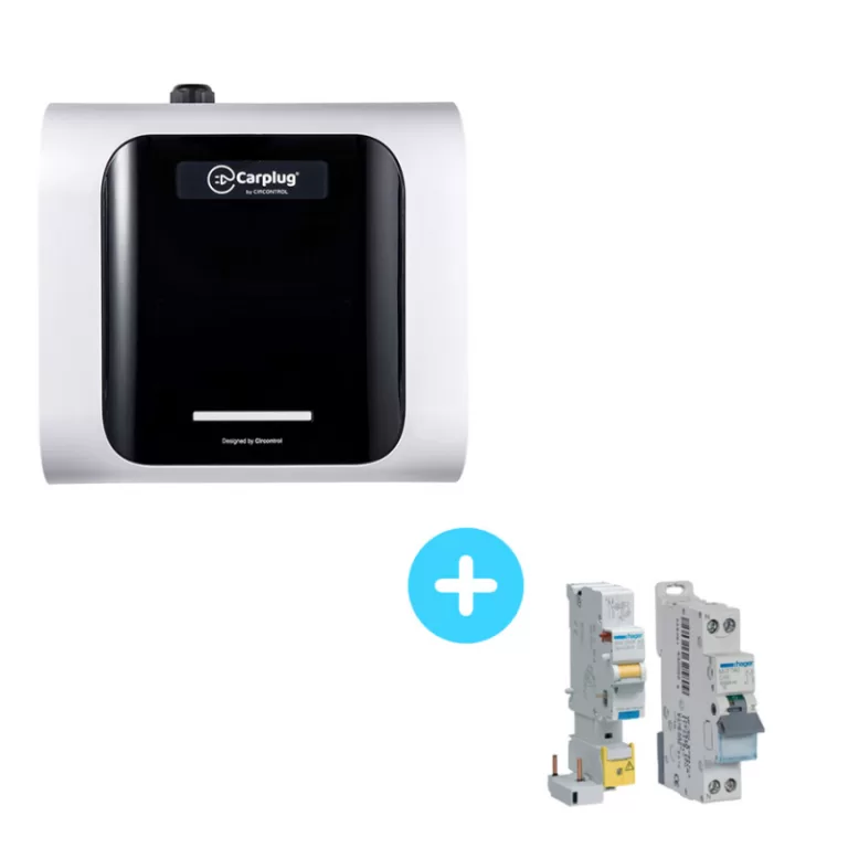 Pack Borne de recharge by Circontrol eNext S - 2,3kW à 7,4kW - monophasé 10A-32A + Protections électriques 7,4Kw