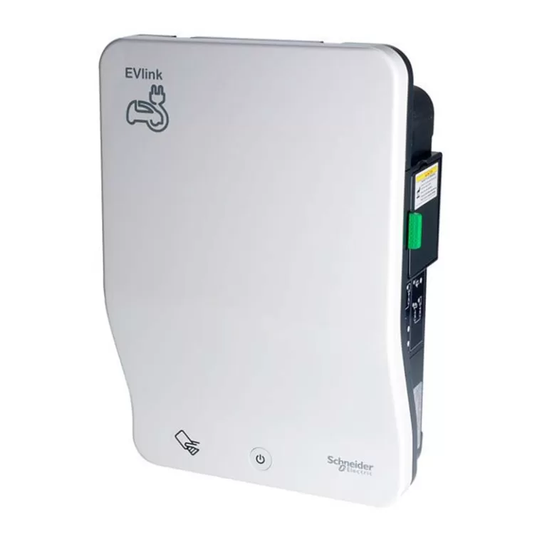 SCHNEIDER Borne de recharge EVlink Smart – T2S 22kW + TE 2,3kW - RFID - EVB1A22P4ERI