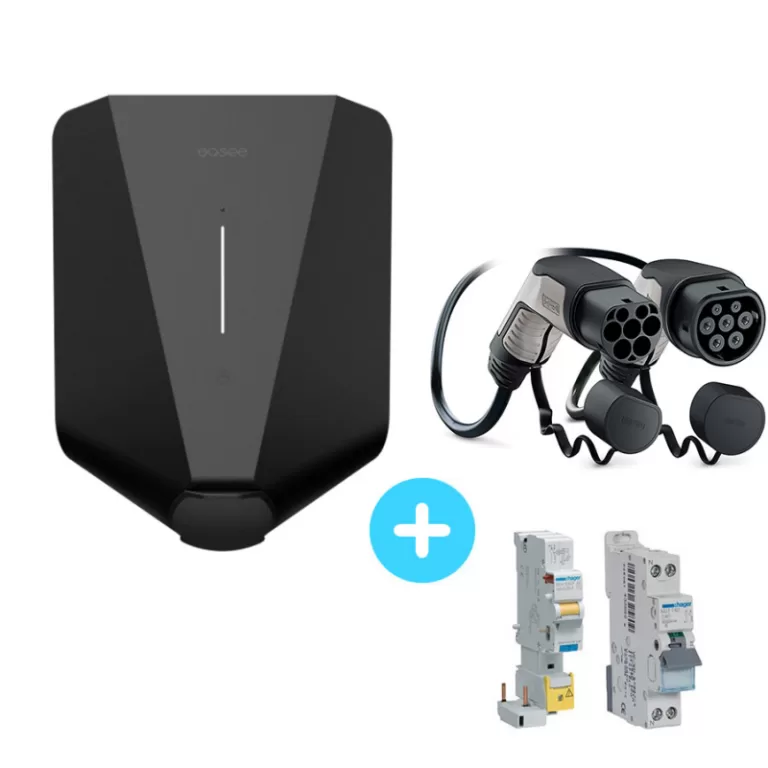EASEE borne de recharge Home - 2,3 kW à 22kW - Wifi - 4G inclus
