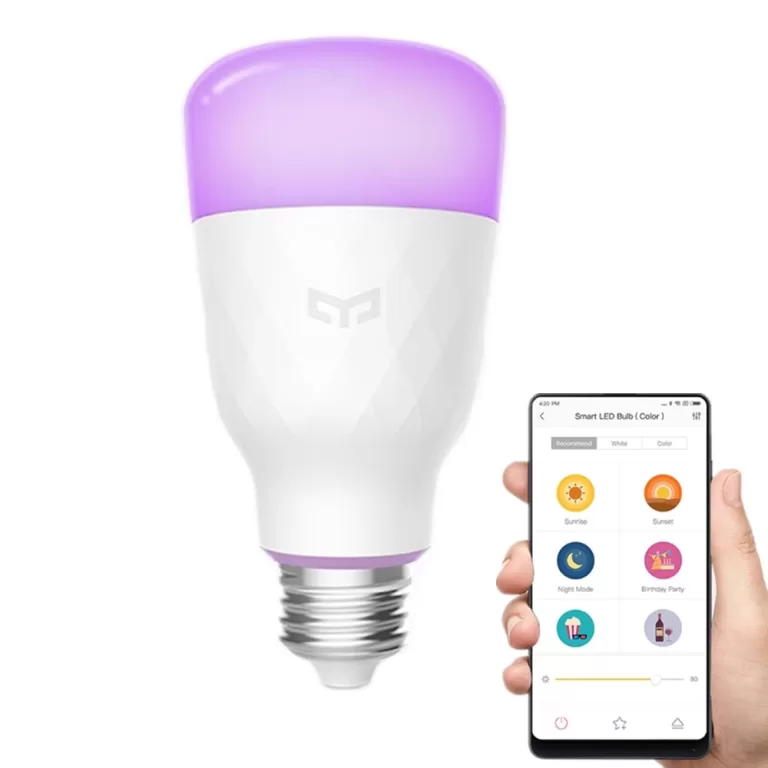 Yeelight RGBW E27 Smart LED Wifi Ampoule 16 millions de couleurs