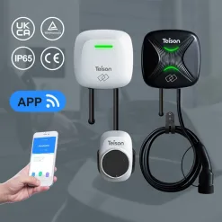 Borne de recharge pour véhicule électrique triphasée de 11 kW