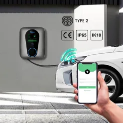 Borne de recharge de type 2 de 11 kW pour voiture électrique