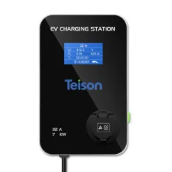 Station de recharge avec prise de type 2