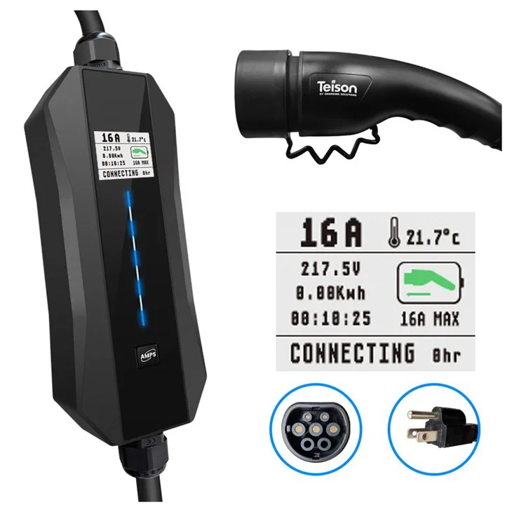 Chargeur de voiture électrique portable Mode 2 – Image 3