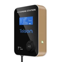 Station de recharge murale intelligente pour véhicules électriques de type 2