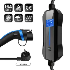 Prise de chargeur EV de type 1 SAE J1772