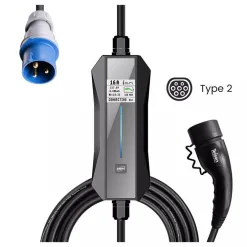 Prise de charge pour véhicule électrique de type 2