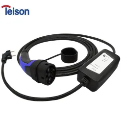 Équipement de recharge pour véhicules électriques de type 2 et mode 2