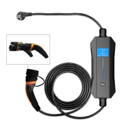 Chargeur rapide pour véhicule électrique de type 2 et mode 2