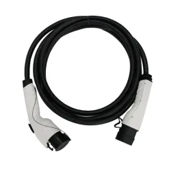 Chargeur EV à prise blanche de type 1 à type 2
